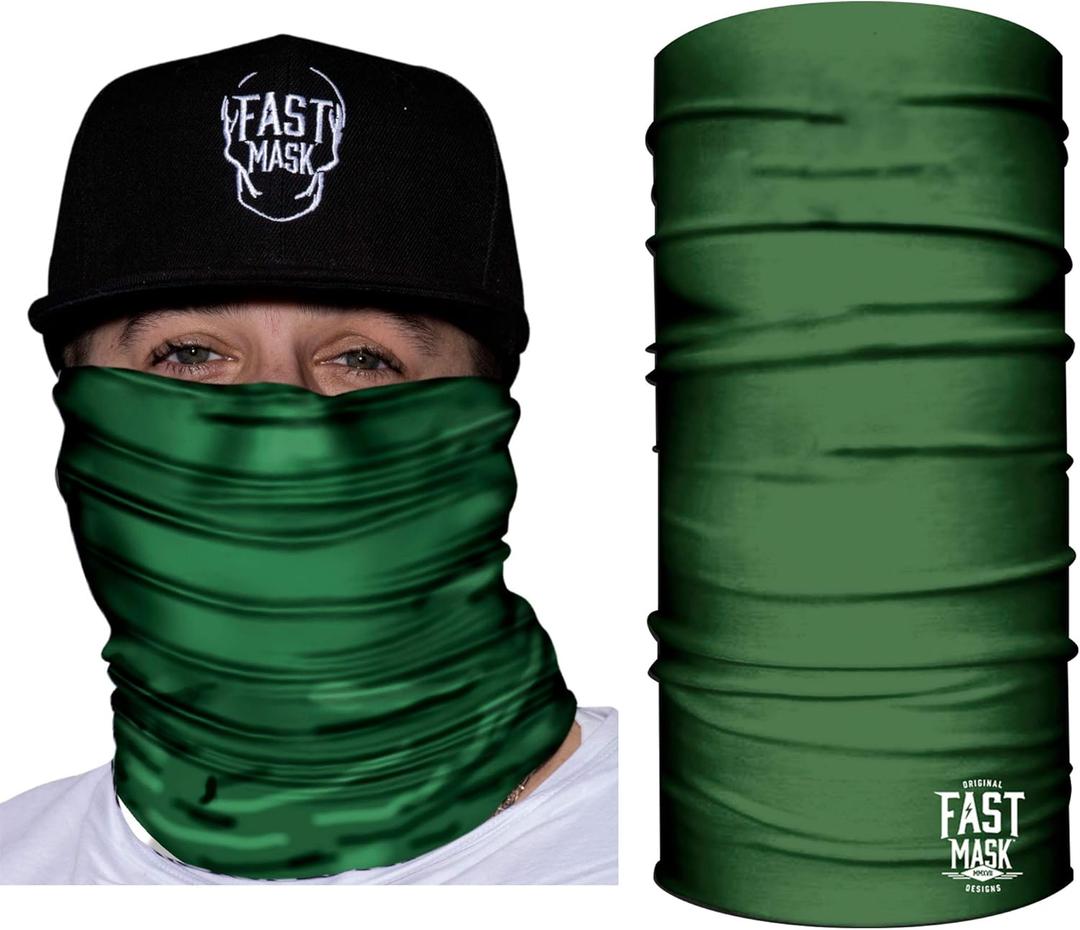 2 x Tubular Bandanas With Face Shielding Protection Unisex - Camo
