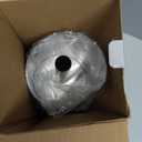 Stainless Steel Paper Towel Holder Countertop, Modern Spiral Cover Design,Weighted Base for Stability, Freestanding Easy One-Handed Operation for Kitchen Bathroom (Brushed Silver)