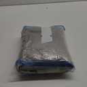 XWZO 100% Blackout Curtains with Tiebacks- 2 Thick Layers Completely Shaded Window Treatment Thermal Insulated Lined Drapes with Grommets for Bedroom/Laundry, Light Grey, W52 x L84, Set of 2 Panels