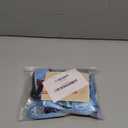 Rabbitgoo Cat Harness and Leash for Walking, Escape Proof Soft Adjustable Vest Harnesses for Cats, Easy Control Breathable Reflective Strips Jacket, Light Blue,M