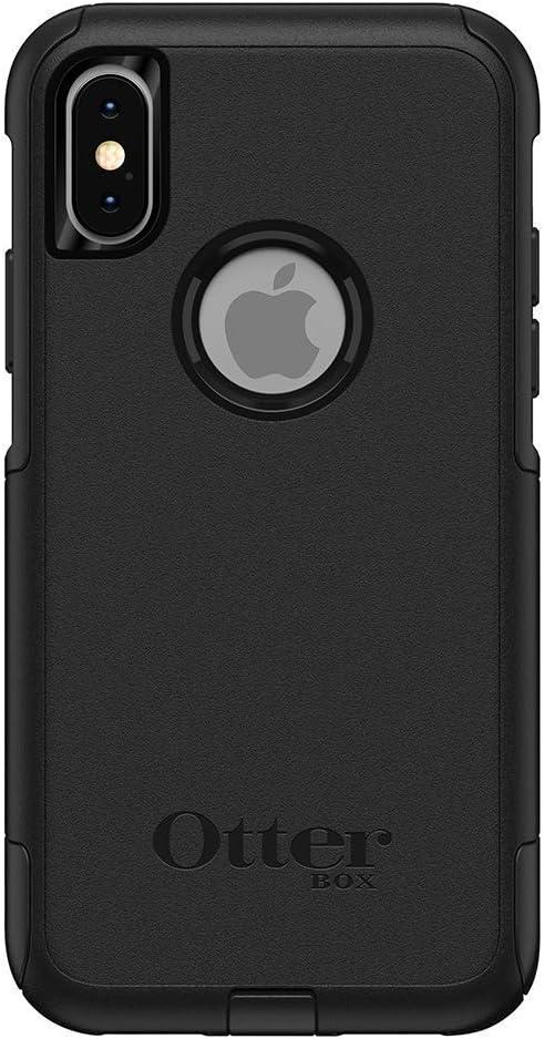OtterBox iPhone Xs AND iPhone X Commuter Series Case - BLACK, Slim & Tough, Pocket-Friendly, with Port Protection