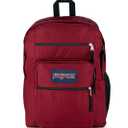 JanSport Laptop Backpack - Computer Bag with 2 Compartments, Ergonomic Shoulder Straps, 15 Laptop Sleeve, Haul Handle - Red (One Size)