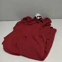 PRETTYGARDEN Women's Fall Spring Midi Dress Long Sleeve Floral Smocked Elegant Wedding Guest Long Flowy Dresses with Pockets (X-Large, Wine Red)