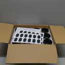 24Pack 5oz Glass Jars with Lids, 150ml Clear Small Mason Jars with 24 Stickers, Mini Canning Jar for Jam, Jelly, Honey, Pickles, Spice