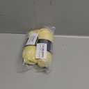 Glow in The Dark Crochet Luminous Polyester Yarn - Halloween Party Ghost Pumpkin Doll - Total 3.52oz/100g 115.92yd/106m Light Blue Yarn