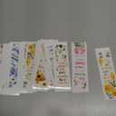 Peacoblue 30pcs UV DTF Bookmarks Wraps Transfer Stickers Bible and Scripture for Women Men Reading, Waterproof Bookmarkers Decal(No Blank Bookmarks) for Acrylic Plastic Metal Blank Bookmark