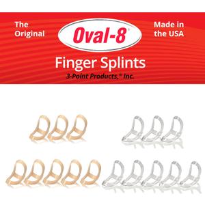 3-Point Products Oval-8 Multi-Size Pack of 3 Sizes 6, 7, 8
