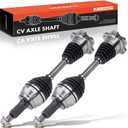 A-Premium Pair (2) Front CV Axle Shaft Assembly Compatible with Cadillac, Chevy & GMC Models - Silverado 1500, Suburban, Tahoe, Avalanche, K1500, Sierra 1500, Yukon, Escalade - Left and Right