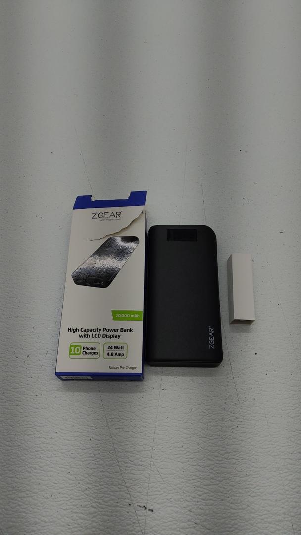 ZGEAR 20000 mAh High Capacity Power Bank with LCD Display 2 Pack