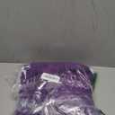 XXTAXN Women's Cocktail Bodycon Ruffle Sleeveless Formal Midi Pencil Dress (Purple, XL)