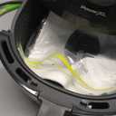PowerXL Air Fryer 7 QT Maxx Classic, Extra Hot Air Fry, Cook, Crisp, Broil, Roast, Bake, High Gloss Finish, Nonstick, Black, 7 Quart