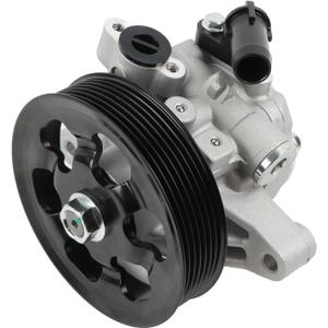 Power Steering Pump 21-5456 with Pulley Fits for 2006 2007 2008 2009 2010 2011 Civic 1.8L, OE-Quality Power Assist Pump, Replace OE 21-5456 55-5822 56110-RNA-A01 36-215668