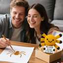 Funny Couples Gifts for Him, Cute Love Gift for Boyfriend Husband Men Valentines Day Anniversary Birthday Christmas Long Distance Relationship LDR, Handmade Crochet Spider