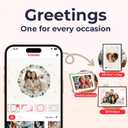 Digital Picture Frame, 10.1'' Frameo Digital Frame Wifi, 32GB Memory, 1280*800 HD Touch Screen Digital Photo Frame, Wall Mountable, Share Instantly, Anniversary, Birthday Gifts for Women, Mom, Golden