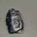 Herseas Women's High Waisted Bikini Sets One Shoulder Floral Print Swimsuits 2 Piece Tummy Control Bathing Suits (Large, Black White Abstract)