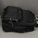 Underseat Carry On Luggage with Wheels, 16-inch Softside Rolling Under Seat Luggage, Lightweight Overnight Carry On Suitcase for Women Men(Black)