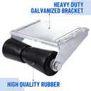 Venussar Boat Trailer Rollers with Brackets 8" 10" 12" Keel Roller Assembly Kit for Boat Trailer