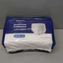 Amazon Basics Unisex Protective Underwear, Overnight Absorbency, Adult Incontinence Underwear with Advanced Odor Protection, Soft, Small/Medium, 16 Count