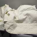 VANSOFY Loveseat Recliner Cover with Console 100% Waterproof Sofa Slipcovers Non-Slip Reclining Couch Cover Split Sofa Covers Furniture Protector for Pets, Dogs(Beige) (2 Seater+Console)