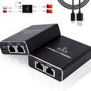 LIEZHUA Upgrade Ethernet Splitter 1 to 3 High Speed 1000Mbps, LAN with USB Power Cable, RJ45 for Cat5/5e/6/7/8 Cable Gigabit Internet [3 Devices Simultaneously Networking]
