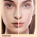 Eyebrow & Facial Hair Removal for Women: 2 in 1 Rechargeable Eyebrow Trimmer & Face Shaver, Painless Electric Facial Eye brow Razors Epilator with Built-in LED Light -Perfect for Face, Lips & Body (Rose Gold)