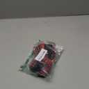 ADOGGYGO Christmas Dog Collar with Bow, Adjustable Cotton Red Plaid Bowtie Dog Christmas Collars for Small Medium Large Dogs Pets (Medium, Xmas)