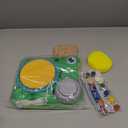 Pottery Wheel for Kids - Complete Pottery Painting Kit Arts and Crafts for Kids Ages 8-12 with 3 Pack Air Dry Clay Art Supplies Toys for Girls Boy Birthday Gift for 6 7 8 9 10 11 12+ (Green)