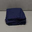 Queen Size 4 Piece Sheet Set - Comfy Breathable & Cooling Sheets - Hotel Luxury Bed Sheets for Women and Men - Deep Pockets, Easy-Fit, Soft and Wrinkle Free Sheets - Navy Blue Oeko-Tex Bed Sheet Set