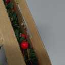 APTWOW Christmas Napkin Rings Set of 12 - Red Berry Wreath Napkin Holder, Holiday Christmas Napkin Rings for Table Decorations, Dinner Party, and Winter Weddings