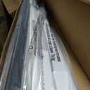 LazBlinds No Tools No Drill Cordless 1" Vinyl Mini Blinds, 100% Blackout Blinds for Indoor Windows, Room Darkening Privacy Window Blinds and Shades for Interior, 34" W x 48" H, White