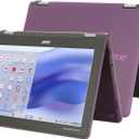 mCover Hard Case Compatible ONLY for 2021~2023 12" Acer Chromebook Spin 512 R853TA Series 2in1 Notebook Computer (NOT Fitting Any Other Models) - Purple