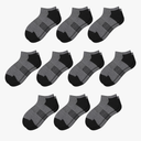 Comfoex 10 Pairs Boys Socks Low Cut Ankle Socks For Kids 8-10 4-6 6-8 Years Old Short Athletic Socks With Cushioned Sole