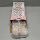 Earring Display for Vendors 6 Tier 42 Hooks Wood Earring Display Rack Holder for Earings Necklaces Rings Bracelets Keychains (White)