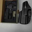 MUNALO IWB Holster Compatible with SIG Sauer P320-M18, P320 Compact and P320 XCompact – Concealed Carry Holster with Optic Cut, Appendix Inside Waistband (Right Hand)