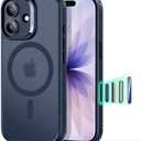 ESR for iPhone 17 Case, Camera Control, Compatible with MagSafe, Shockproof Military-Grade Protection, Magnetic Phone Case for iPhone 17, Classic Hybrid Case, Frosted Blue