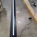 Motorized Projector Screen Pull Down 120 Inch Automatic Projector Screen with Remote Control and Ceiling Mount Hooks, Electric Projection Screen Retractable Black Movie Screen 4:3 Outdoor Indoor