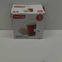 DASH Hot Air Popcorn Popper Maker with Measuring Cup to Portion Popping Corn Kernels + Melt Butter, 16 Cups - Red