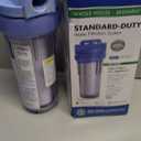 Culligan HF-360A Standard Duty 3/4" Inlet/Outlet Whole House Filtration System, Clear