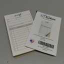 321Done Receipt Book with Carbon Copies for Small Boutique Business, 2-Part Carbonless Carbon Copy Duplicate, Sales Order & Invoice Pad, 3.4x5.5 Handheld, 50 White/Yellow Sets - Made in USA