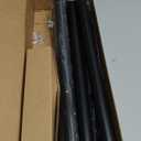 Zeerobee Curtain Rods for Windows 66 to 120, Black Curtain Rod, Adjustable 1 Inch Heavy Duty Outdoor/Indoor Modern Drapery Pole, 32"-120"