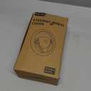 2025 Model Breathable Soft Leather Car Steering Wheel Cover for Men Women, Non-Slip, Comfortable,Universal 15 inches Steering Wheels, Brown