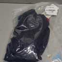 BONITEE Women Summer Ruffle Tops Sexy Deep V Neck Short Sleeve Shirts Trendy Casual Ribbed Slim Fitted Knit Tees Blouse (Large)