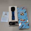 Smart Watch for Kids 1.85" with Fitness Tracker, Sleep Monitor, 22/100+ Sport Modes, DIY Dial, IP68 Waterproof, Step Counter, Heart Rate, Camera, with/Without APP, Gift for 3-12 Years Old Boys Girls (Blue)