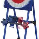 Generic Axe Throwing Game - Steel Frame & Foldable!, Blue