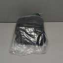 Happy.angel 2 Pack Maternity Fleece Lined Leggings Over The Belly, Womens Black Workout Yoga Pregnancy Pants with Pockets (Small)