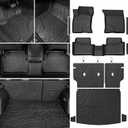 Floor Mats for Ford Bronco Sport 2021-2026, with Cargo Mat
Full Protection Mat Set with Cargo Liner, All Weather TPE, Non Slip & Odorless & Scratch Proof, Bronco Sport Accessories