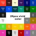 HTVRONT Permanent Adhesive Vinyl Sheets for Cutting Machine, 40 Sheets 12" x 12" Permanent Vinyl Bundle for Cups, Decals, Craft Projects