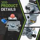 Carburetor for Craftsman 358796390 9287-340201 for Poulan PP2822 966513101 UST GG5500 GG7500N JF Replace Hedge Trimmer 577587901