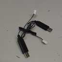 Charger Replacement for Carrera Mario Remote Control RC Car Battery, USB Charging Cable Cord 2 ft (2-Pack) - PDEEY