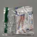 Truform 20-30 mmHg Compression Stockings for Men and Women, Thigh High Length, Dot-Top, Open Toe, Beige, Medium (Medium (1 Pair))